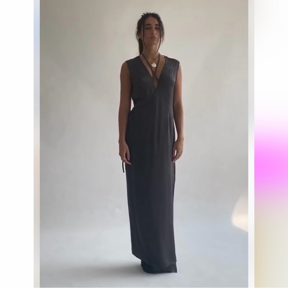 Studio Tia | Satin Maxi Dress